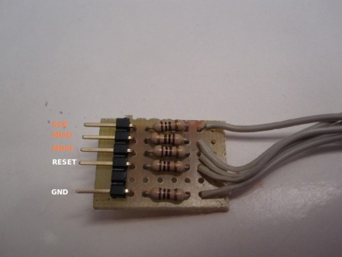 Programador AVR Pinout