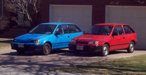 Los coches utilizados